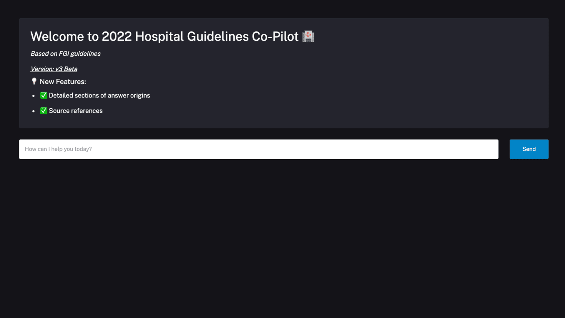 Hospital Code Bot